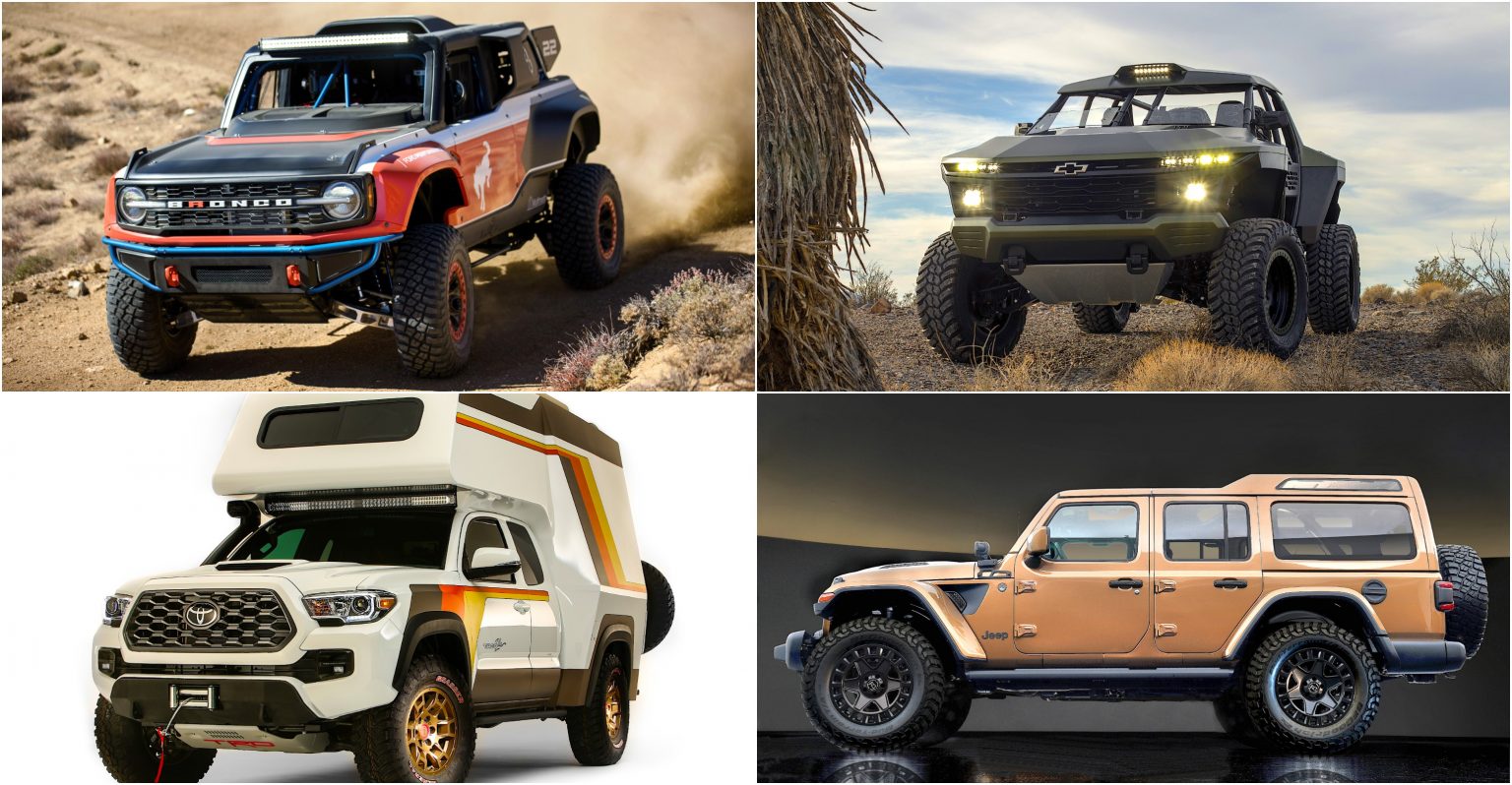 8 Great Concepts From the 2021 SEMA Aftermarket Car Show in Las Vegas